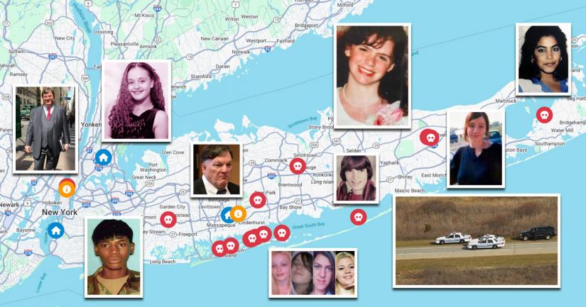 Gilgo Beach Serial Killer: Locations and Map