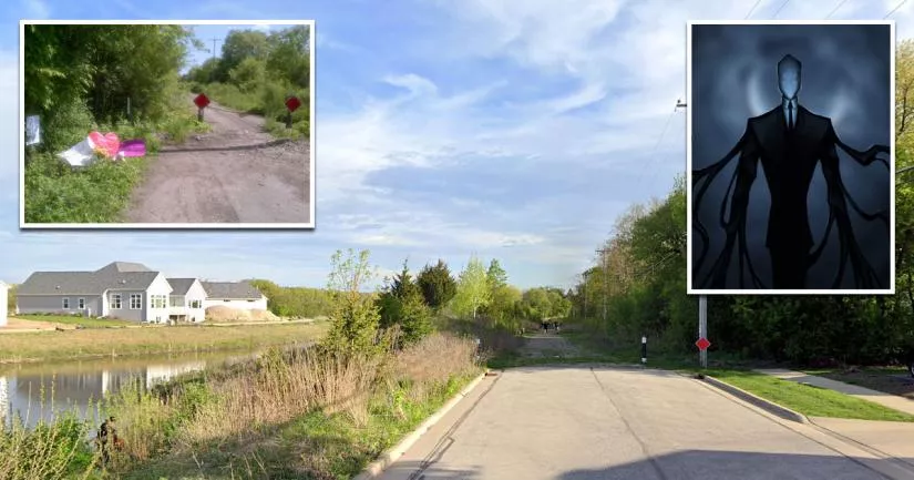 The location where the Slender Man stabbing took place