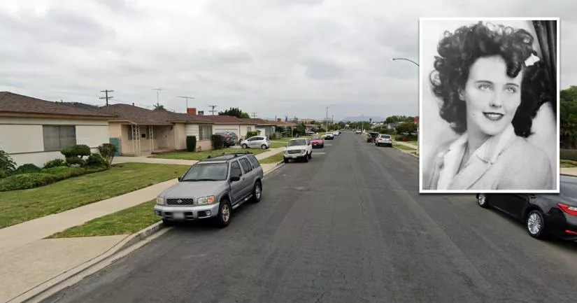 The Black Dahlia murder site The Black Dahlia murder site
