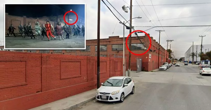 Michael Jackson's Thriller zombie dance location