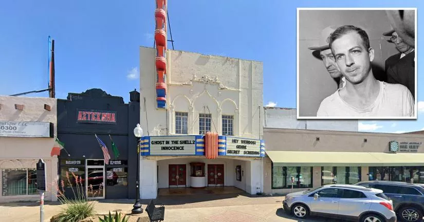 The theater where Lee Harvey Oswald was arrested