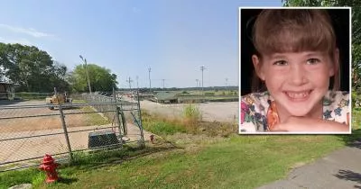 The parking lot where Morgan Nick was abducted