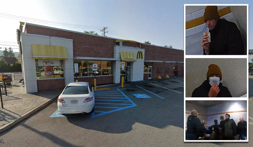 McDonald's arrest McDonald's arrest