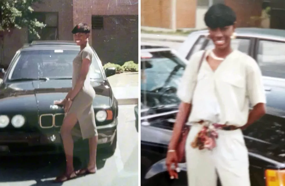 Two photos of Tanya Denise Jackson.