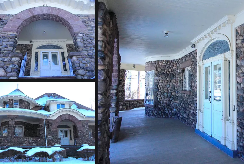 Photos of the porch.