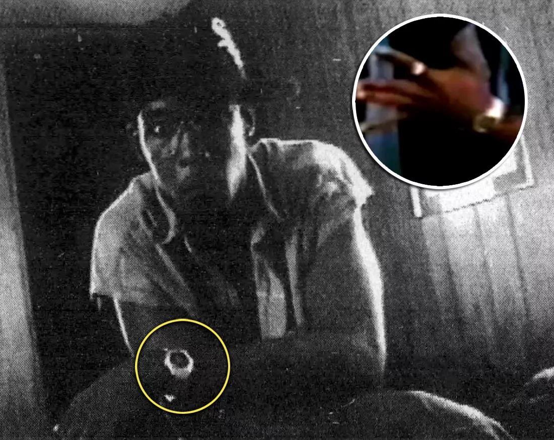 A still from Daniel Green's video highlighting the watch.